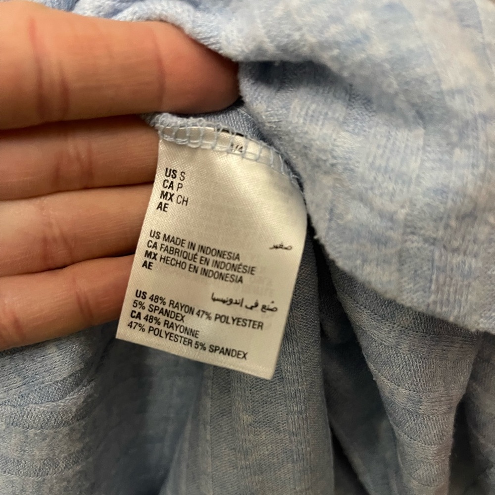Style & Co. Sky Blue Knit Dress - Picture 6 of 6